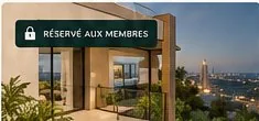 Intérieur immobilier premium présenté dans le cadre d'un dossier privé